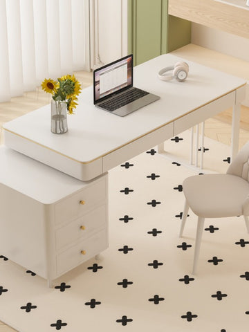 Elmer Office Desk, Sintered Stone｜ DC Concept