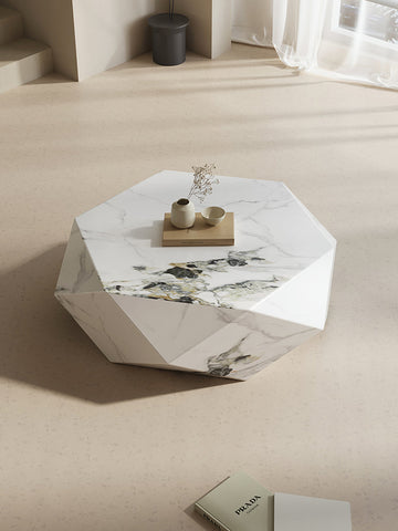 Darwin Coffee Table, Sintered Stone