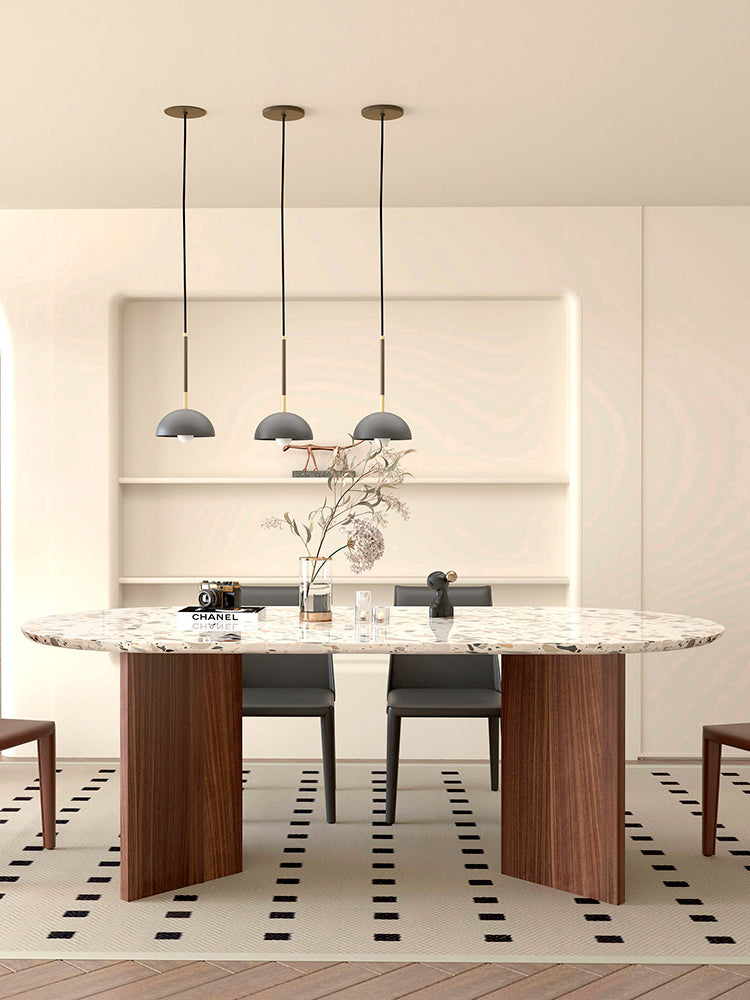 Lynette Dining Table, Terrazzo