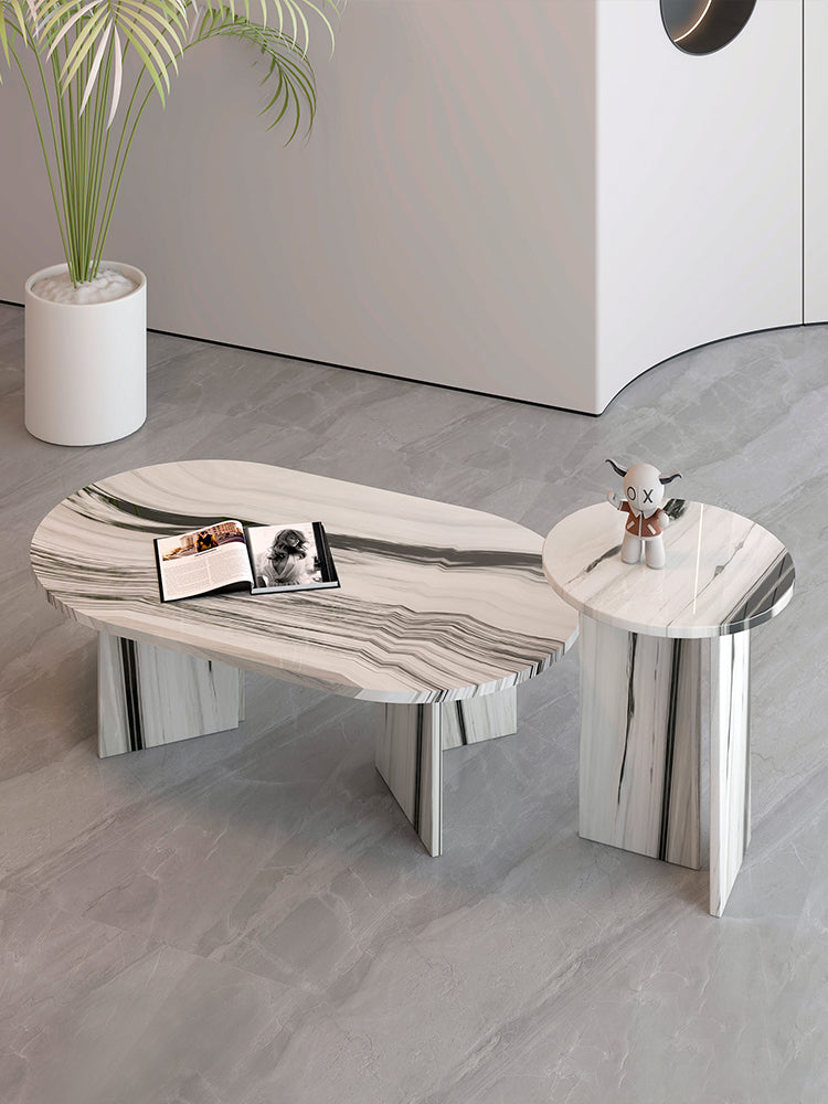 Goliah Coffee Table Set, Marble