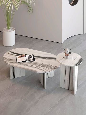 Goliah Coffee Table Set, Marble