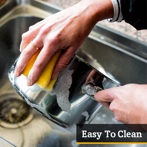 Crosse Set of 3 Stainless Steel Saucepans with Glass Lids