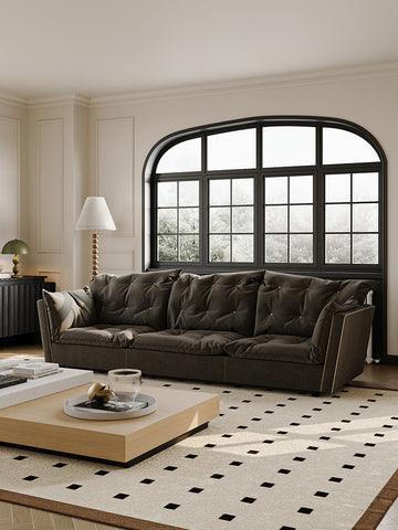 Sorrento Sofa - Chair, Black