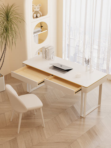 Max Office Desk - Sintered Stone｜ DC Concept