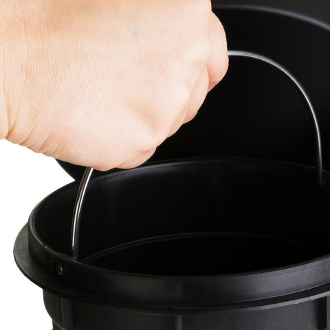 Parker Black 3 Litre Pedal Bin