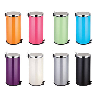Miller Orange 30 Litre Pedal Bin