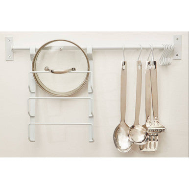 Set Of Ten Sorello Matt White Hooks