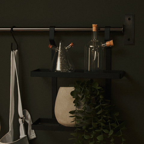 Sorello Set Of 10 Gunmetal Black Hooks