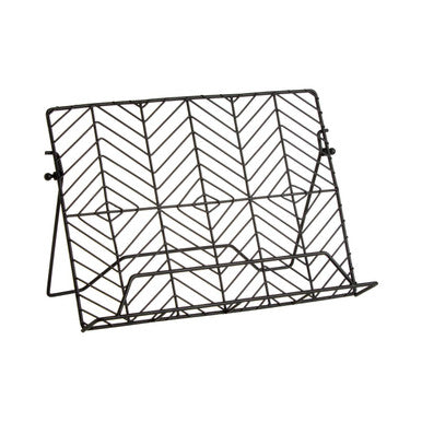 Vertex Black Powder Coated Cook Book Stand