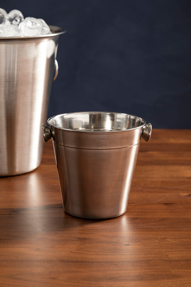 Dakota Stainless Steel Shiny Finish Ice Bucket
