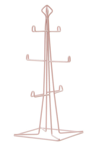 Vertex Pink Finish 6 Mug Tree