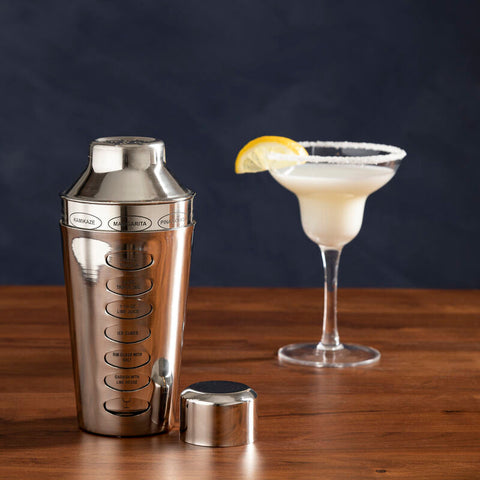 Recipe Silver Cocktail Shaker
