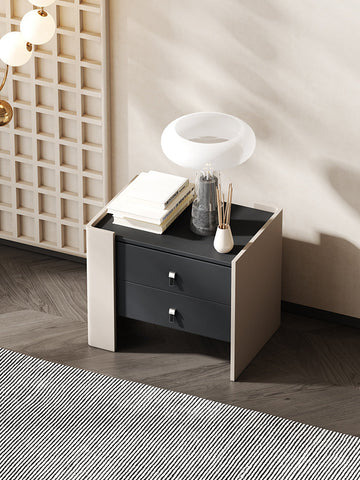 Bach Bedside Table, Wood