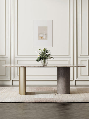 Cameron Dining Table, Marble