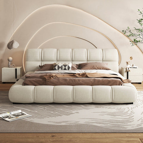 Bader King Size / Super King Size Bed, Velvet