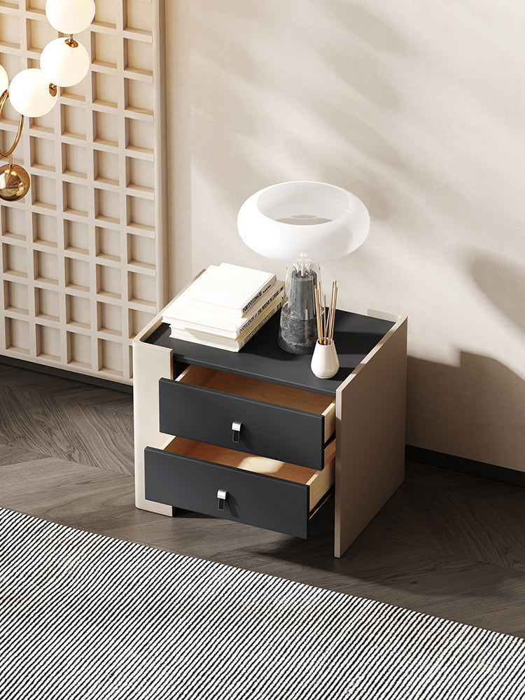 Bach Bedside Table, Wood