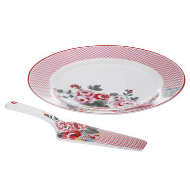 Pippa Cake Plate And Slice