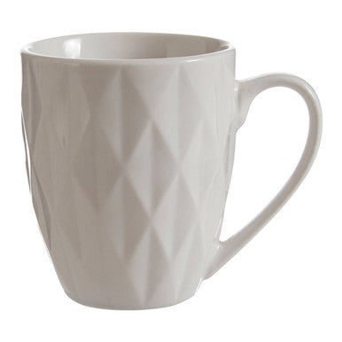 Avie 16 Pc Embossed Geo Dinner Set