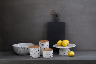 Speckled Large Storage Canister