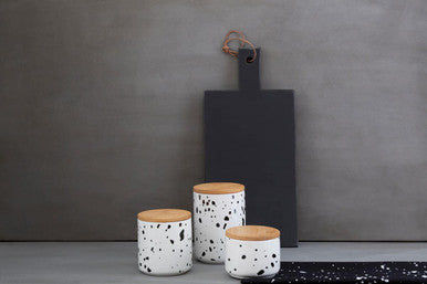 Speckled Large Storage Canister