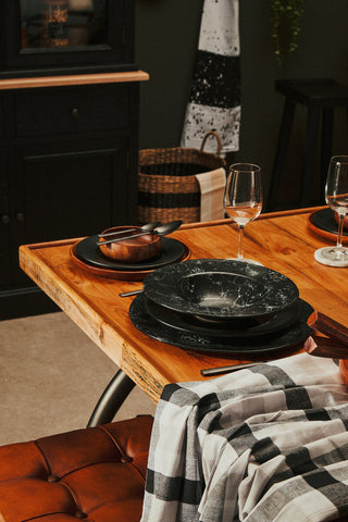 Hygge Black Stoneware Side Plate