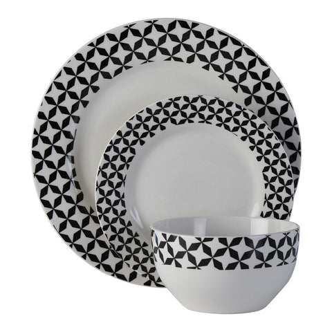 Avie 12 Piece Windmill Dinner Set