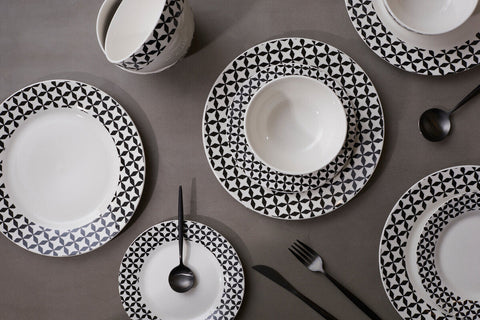 Avie 12 Piece Windmill Dinner Set