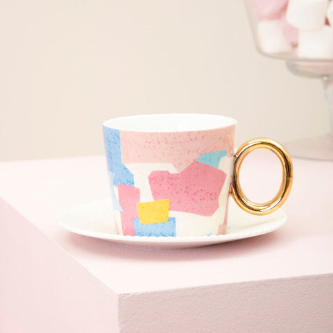 Miami 2 Cups And Saucers Set