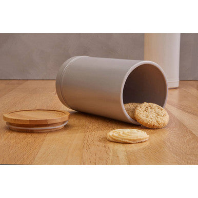 Fenwick Grey Large Stoneware Canister