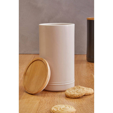 Fenwick Cream Large Stoneware Canister