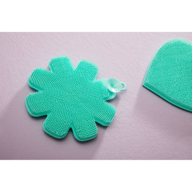Mimo Set of 3 Teal Silicone Dish Scrubbers