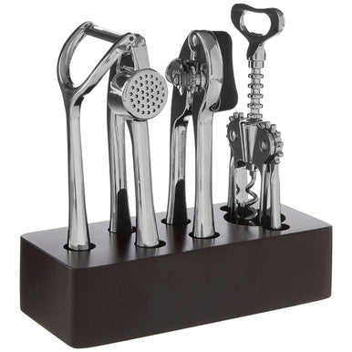 Paragon 5 Piece Chrome Finish Kitchen Gadget Set