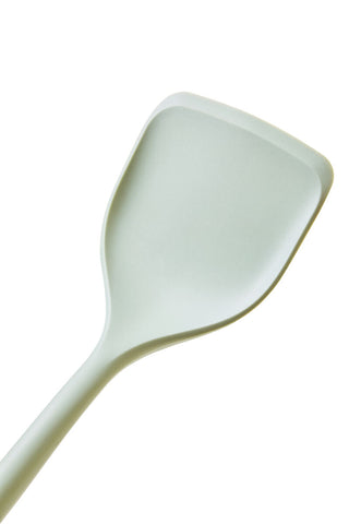 Nova Sage Green Silicone Head Turner With Round Wood Handle