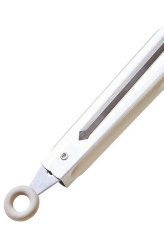 Nova Natural Stone Silicone And Stainless Steel Tongs