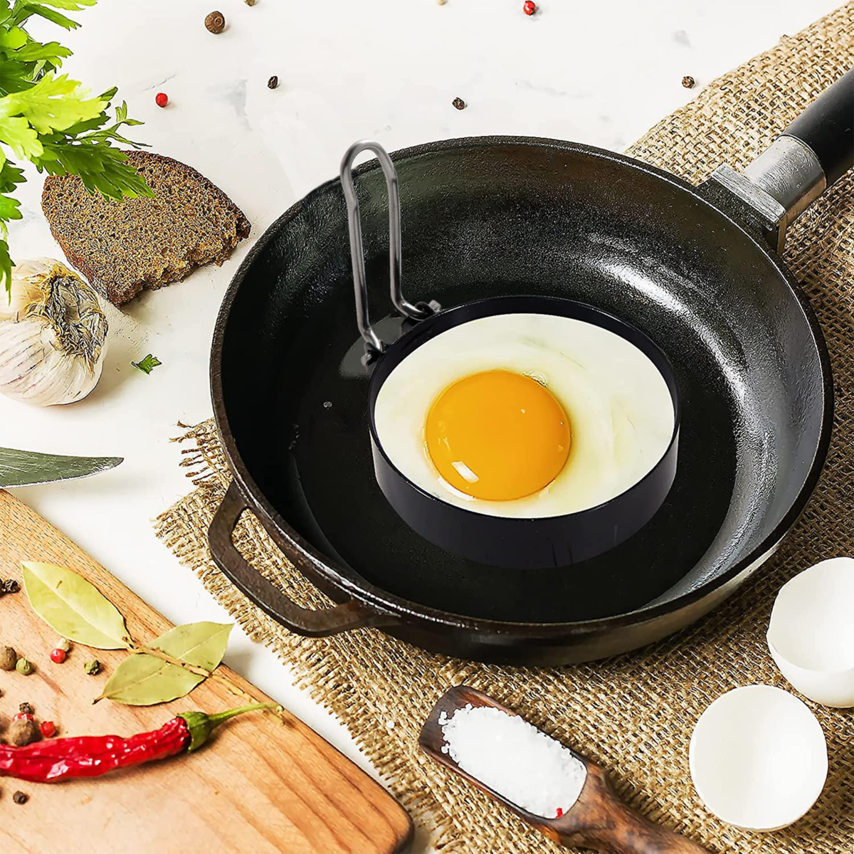 Bellano Set of 2 Non Stick Egg Rings