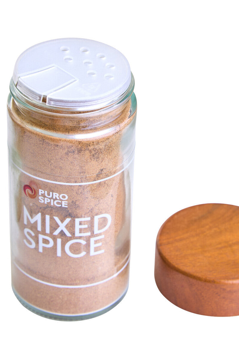 Puro Acacia Wood Revolving Spice Rack with 16 Jars