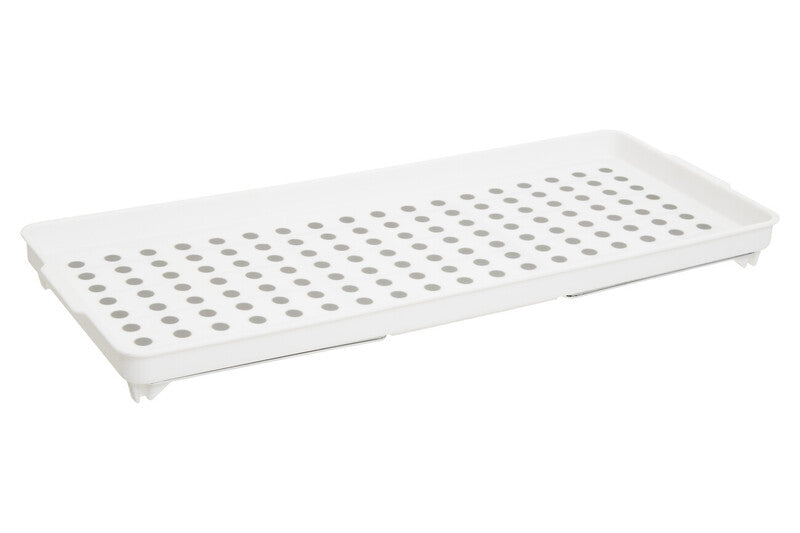 Romm Set Of 2 White And Grey Foldable Cabinet Racks