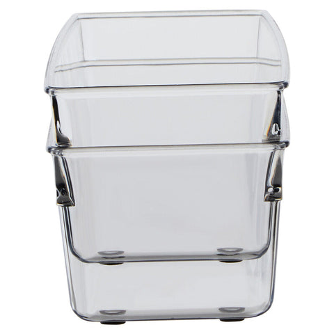 Romm Set Of Two Large Clear Kitchen Organisers
