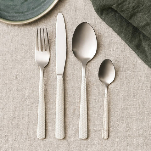 Avie Casablanca 16Pc Stainless Steel Cutlery Set