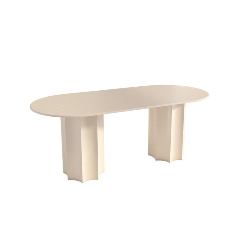 Nordic Style Dining Table Combination, White