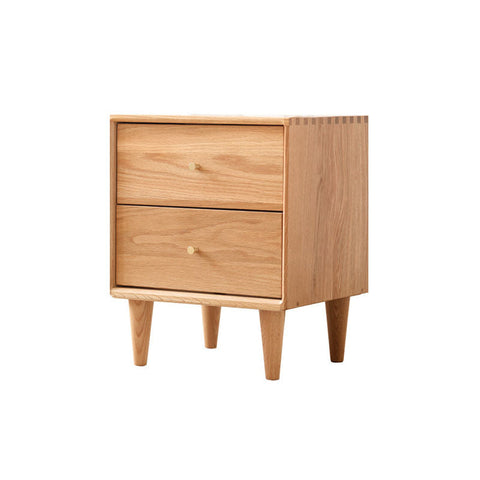 Waktravel Bedside Table, Solid Wood