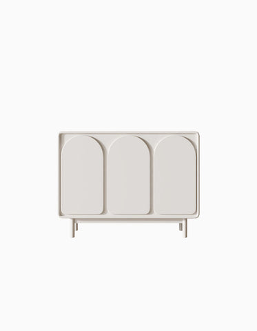 Mediterranean Style Sideboard, White｜ DC Concept