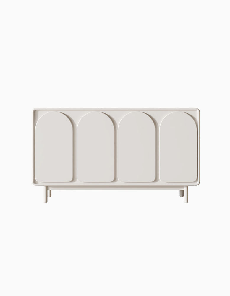 Mediterranean Style Sideboard, White｜ DC Concept