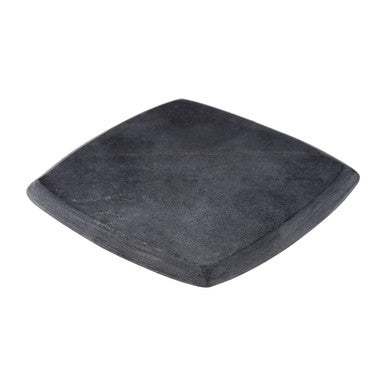 Marmore Set Of 4 Dark Grey Marble Square Coasters