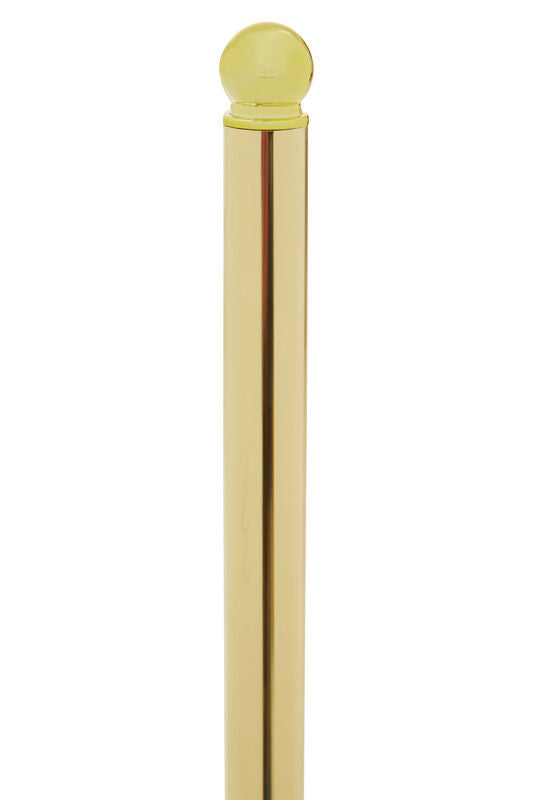 Delphine Gold Kitchen Roll Holder With Marble Base