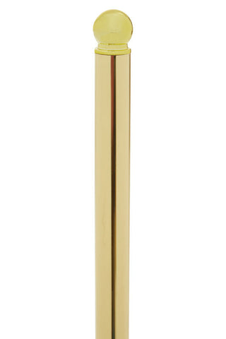 Delphine Gold Kitchen Roll Holder With Marble Base