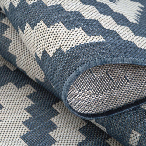 Ecology Outdoor Rug Blue| 100blu