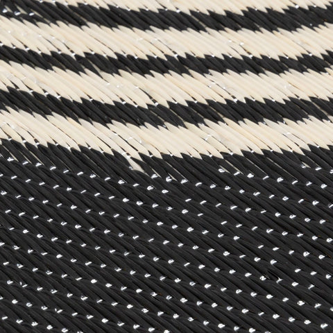 Urban Outdoor Rug Black & Beige | 1010