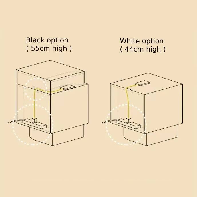 Chatterjee Bedside Table With Book Holder