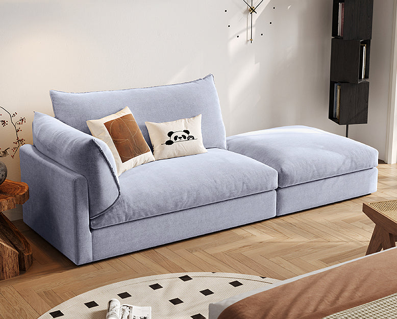 Marquez Two Seater Sofa, Three Seater Sofa, Linen